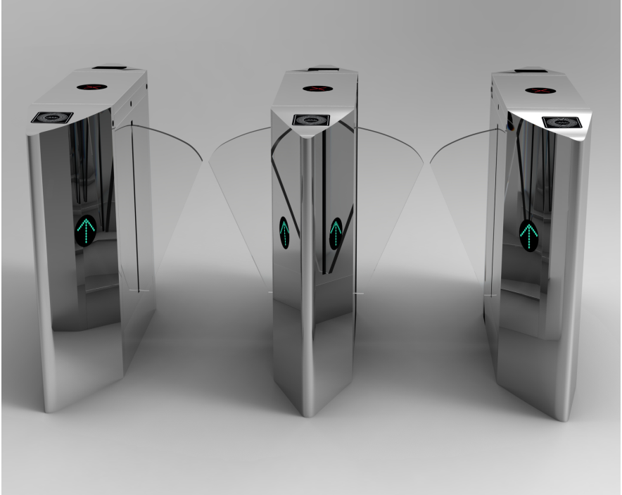 大楼刷卡扇形门闸/地铁刷卡闸门